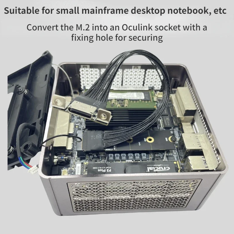 PCIe 4.0 X4 M.2 Mkey NVMe zu O – Oculink Egpu Mini Pc Bewertung und Preis
