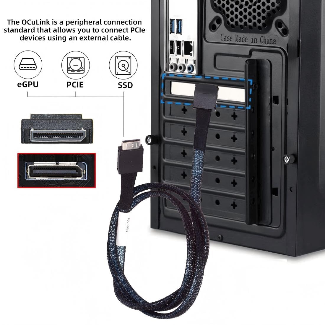 JavicTech Oculink Kabel PCIe 4 – Oculink Egpu Mini Pc Bewertung und Preis