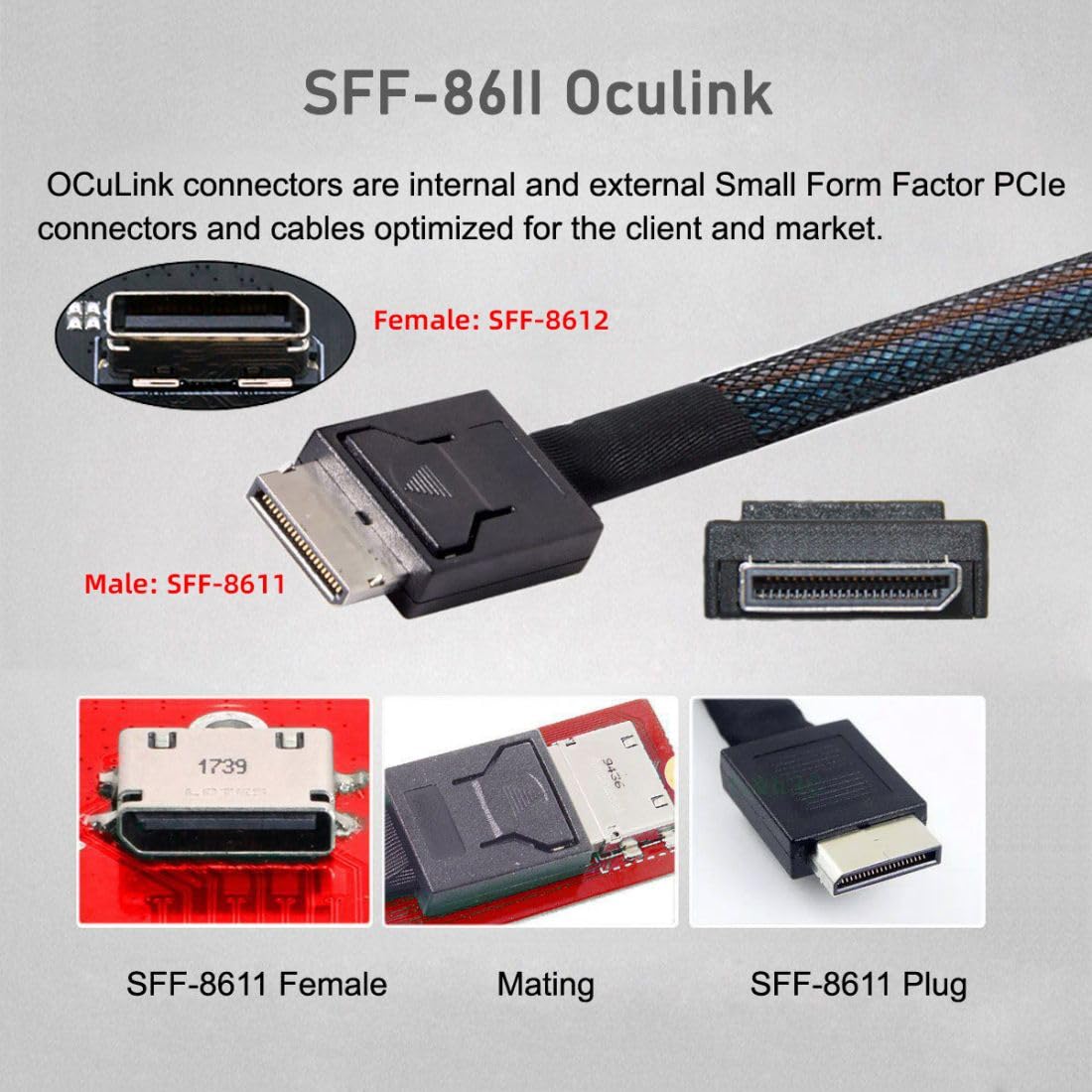 JavicTech Oculink Kabel PCIe 4 – Oculink Egpu Mini Pc Bewertung und Preis