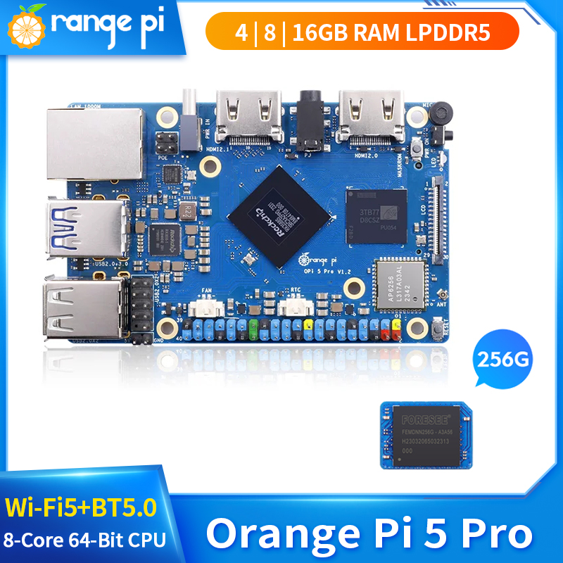 Orange Pi 5 Pro 16 8 4GB RAM L – Orange Pi 5 Plus 16Gb Bewertung und Preis